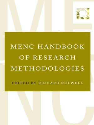 cover image of MENC Handbook of Research Methodologies